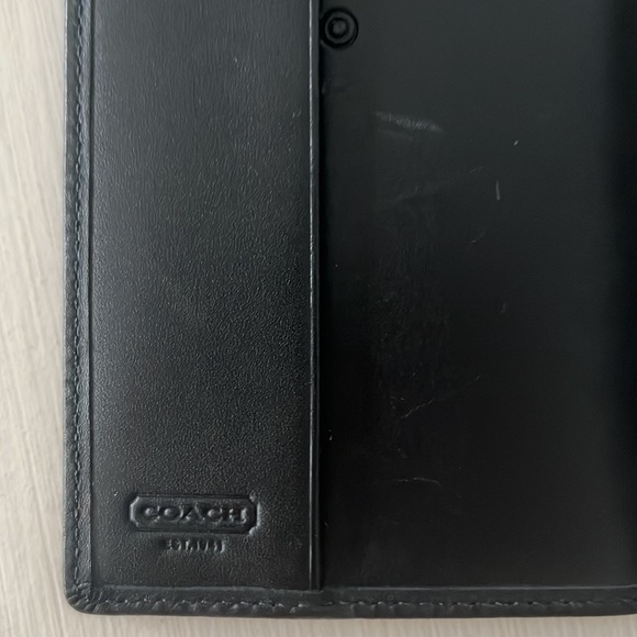 Coach Monogram Passport Holder - Picture 3 of 4